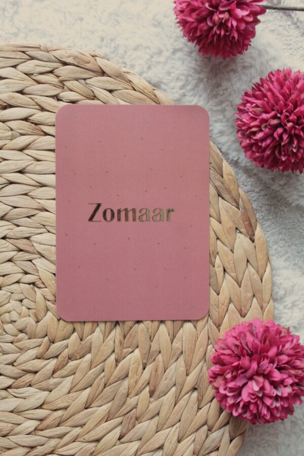 Kaart | Met goudfolie | Zomaar